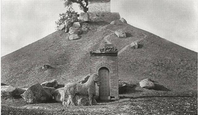 1914年法国人拍摄的霍去病墓真实情况：匈奴未灭，何以家为